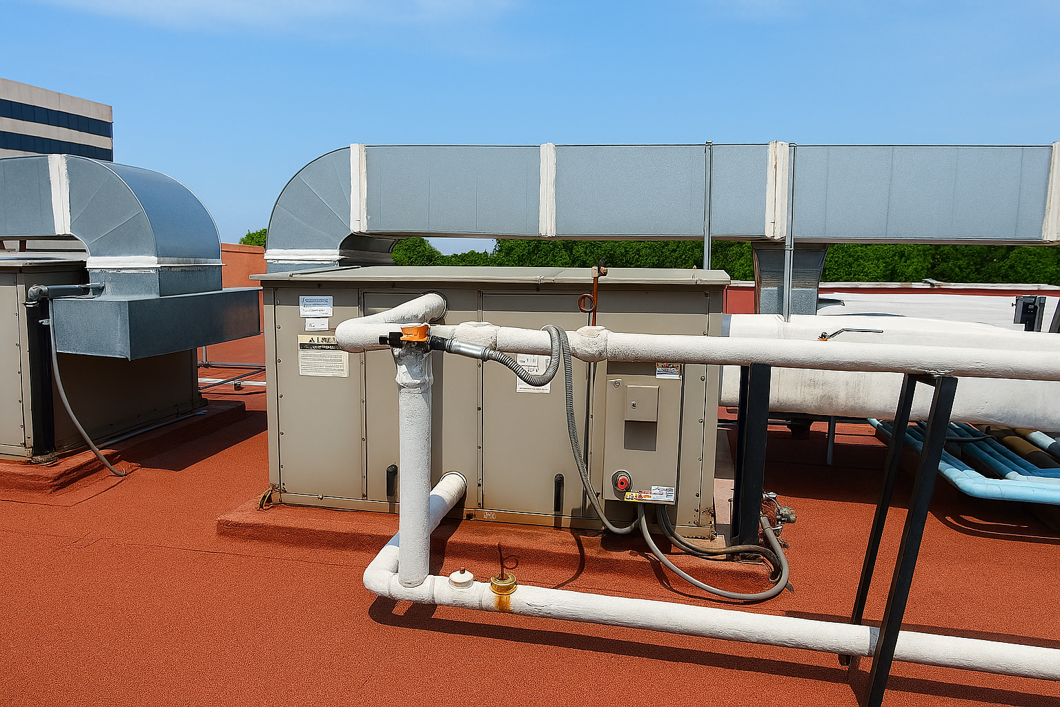 Sistema HVAC para edificios comerciales con automatización y control ambiental