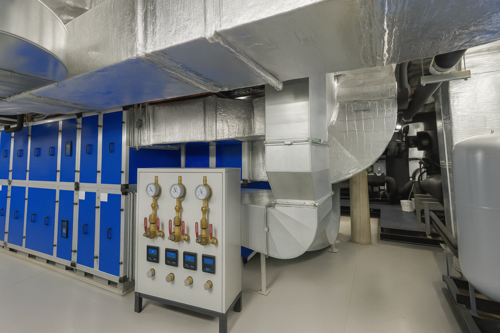 Laboratorio con condiciones controladas